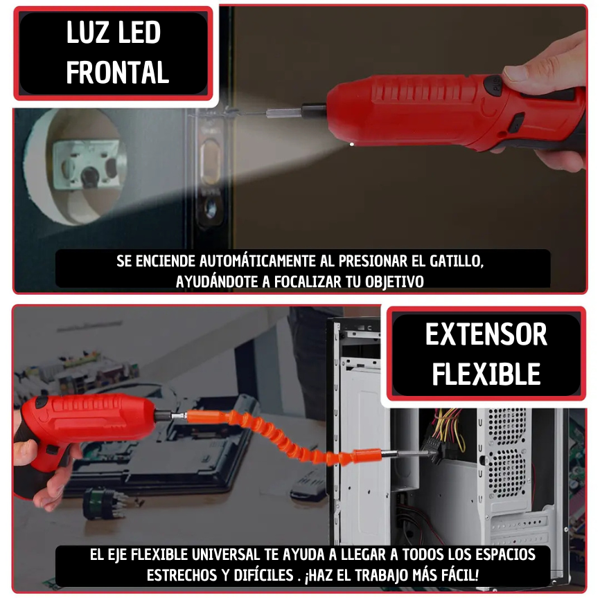 DESTORNILLADOR ELÉCTRICO INALÁMBRICO